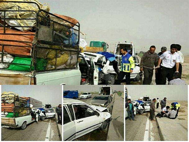 محور فراشبند به جم دوباره حادثه آفرید
