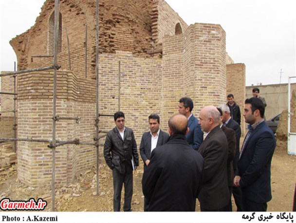 بازدید از اماکن تاریخی شهرستان گرمه / تصاویر
