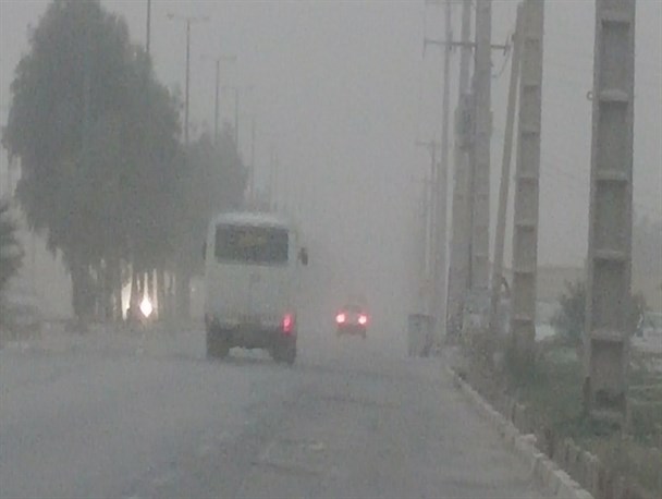 میزان دید افقی ناشی از گرد و غبار در مهران به سه هزار متر رسید