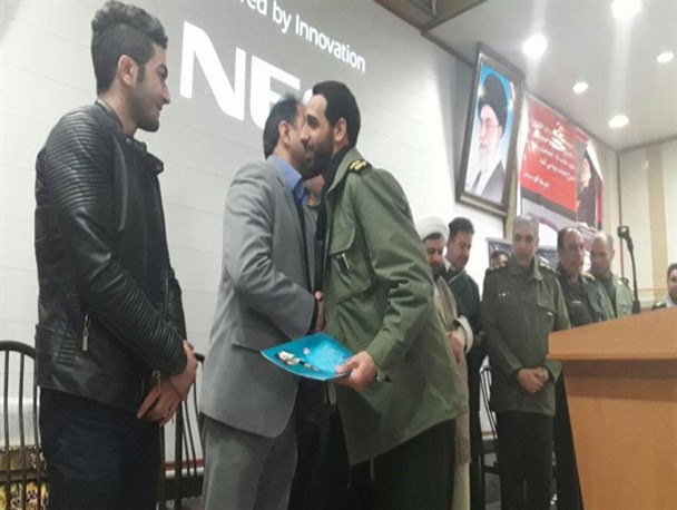 مراسم تودیع و معارفه فرمانده سپاه ناحیه ملکان برگزار شد/تصاویر