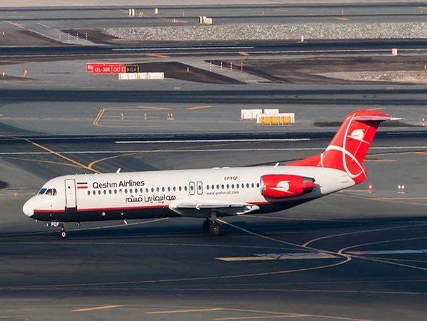 اولین پرواز شب خواب شرکت هواپیمایی"قشم ایر" در گرگان عملیاتی شد+عکس