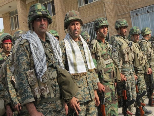 برگزاری رزمایش گردان های بیت المقدس بسیج شهرستان گیلانغرب+ تصویر