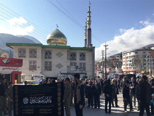 مهدعلویان در عزای حضرت زهرا(س)