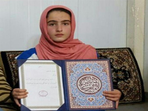 جوانترین دهیار ایران یک دختر یازده ساله در شهرستان زلزله زده سرپلذهاب