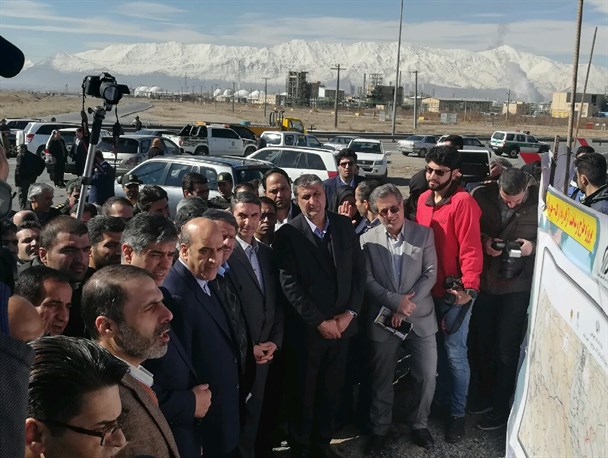 سفر وزیر راه و شهرسازی به استان مرکزی+تصاویر