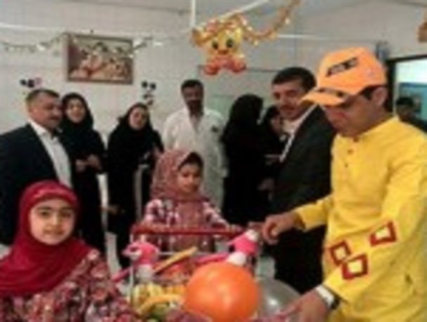 حضور عمو سلمان در بیمارستان امیرالمومنین شهرضا