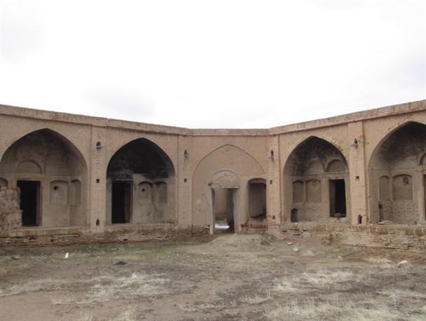 کاروانسرای «دولت‌آباد» میراثی که در سکوت رو به نابودی می‌رود+عکس