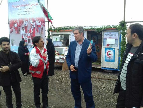 فرماندار کوثر به جمع اعضای پویش «نه به تصادفات جاده ای» پیوست