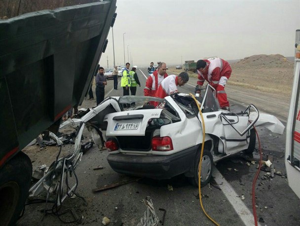 مصدومیت شش نفر در حوادث جاده ای محورهای مواصلاتی قوچان