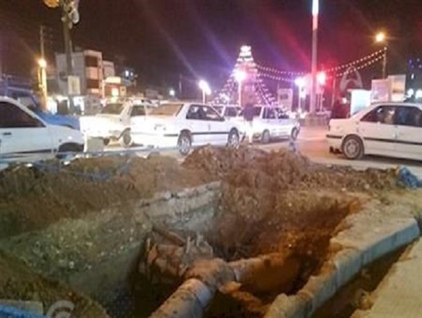 دسته گل جدید آبفای شهری دهدشت برای میهمانان نوروزی!+تصاویر