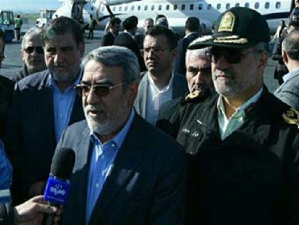 وزیر کشور و وزیر اقتصاد برای بازدید از مناطق سیل زده وارد گلستان شدند