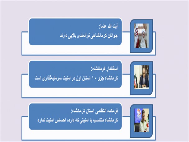 اظهارات جالب مسئولان در مورد کرمانشاه