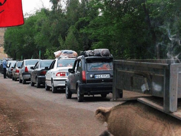 استقبال قمی‌ها از سفر خانوادگی با خودروی شخصی به راهیان نور