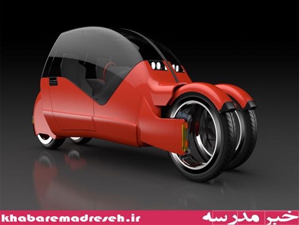 خودرویی رویایی که به موتورسیکلت تبدیل می شود
