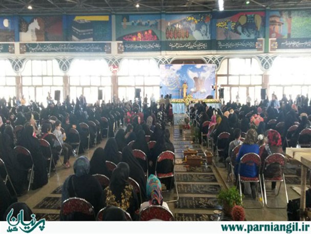 جشن بزرگ پدران آسمانی در مزارشهدای رشت برگزار شد