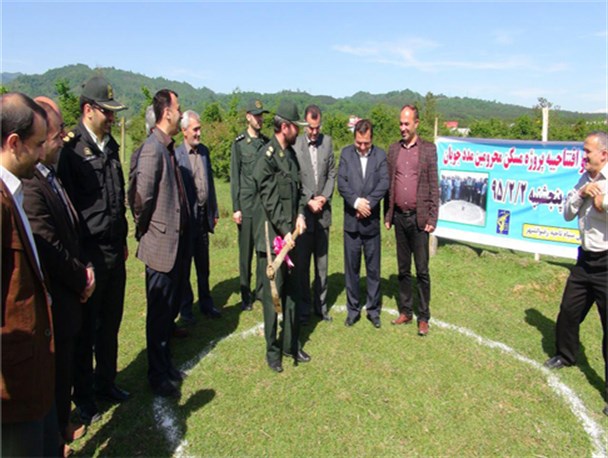 کلنگ زنی ۵۰ واحد مسکونی مددجویی در شهرستان رضوانشهر +تصاویر