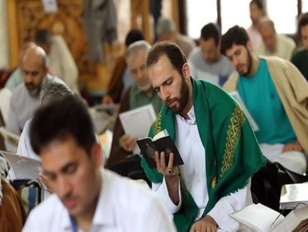 شرکت 2150 نفردر مراسم اعتکاف شهرستان قاین