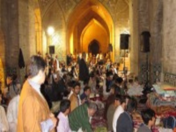 مراسم معنوی اعتکاف در مسجد حکیم اصفهان/ تصاویر