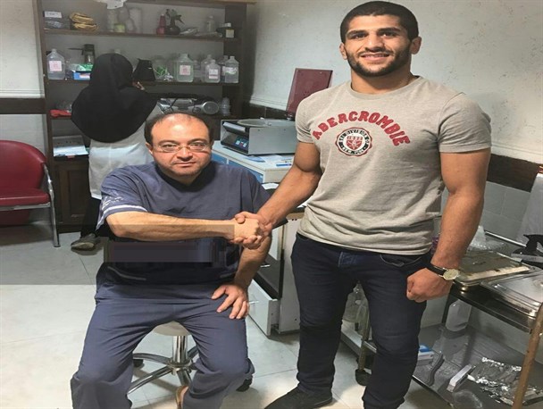 مصدومیت کشتی گیر ملی پوش ایذه‌ای جدی نیست