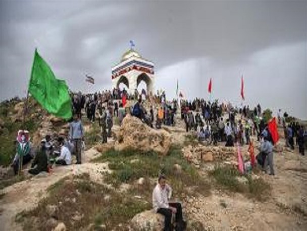 تصویر هوایی مسیر صعود به بازی دراز