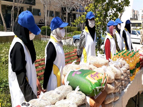 آماده‌سازی ۶۰ بسته غذایی و بهداشتی به همت بسیج ورزشکاران خراسان شمالی + تصاویر