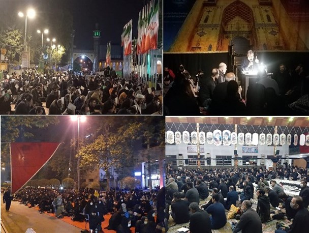 دیار علویان غرق در عزا و ماتم شهادت مولای متقیان علی(ع)/دومین شب نجوای مومنانه با خدا