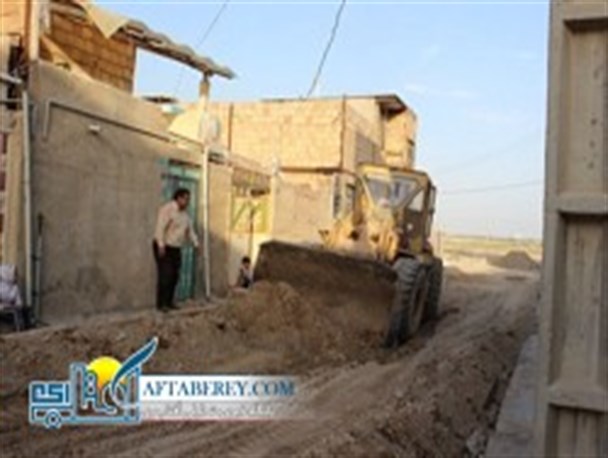ساماندهی زیرساخت های روستای قشلاق جیتو