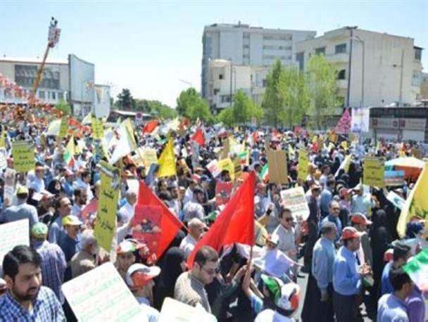 حواشی راهپیمایی روز قدس تهران+عکس