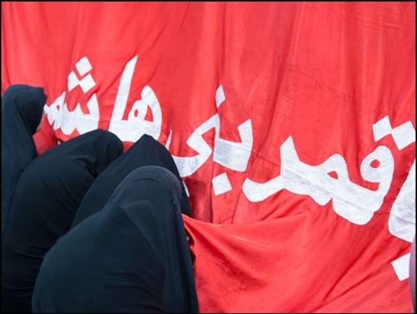نجوای عارفانه بوشهری ها با پرچم گنبدهای اباعبدالله، ابوالفضل العباس و حضرت زینب+تصاویر