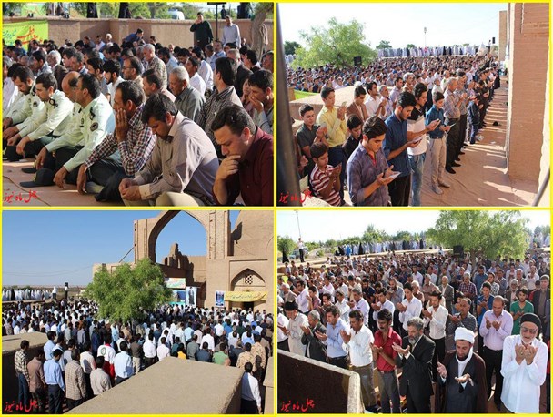 آمادگی کامل مسجد جامع تاریخی رشتخوار جهت اقامه نماز عید سعید فطر