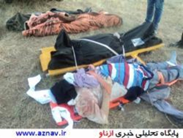 4کشته و 1مصدوم در سقوط خودرو پژو به دره+عکس