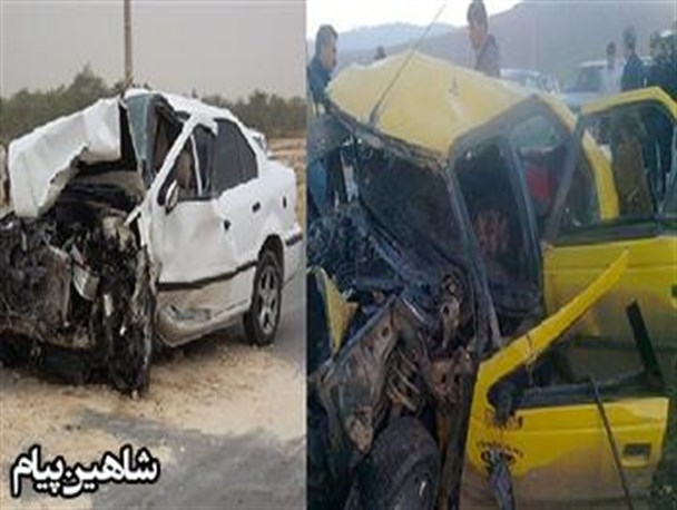 یک کشته و 5 زخمی در سانحه رانندگی محور بوکان - شاهین دژ