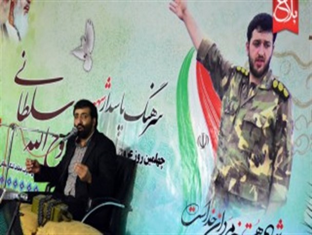چهلمین روز عروج شهید امنیت «حاج روح‌الله سلطانی» +عکس
