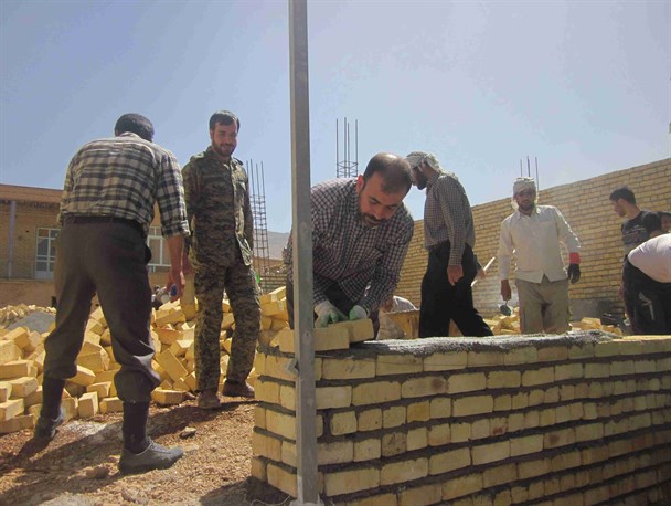 اردوهای جهادی در روستای بارده برگزار شد