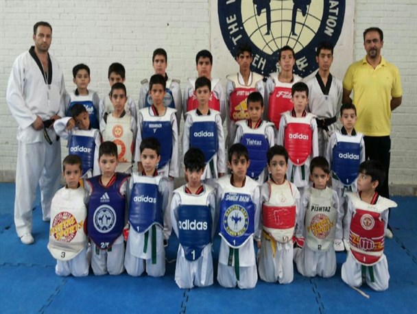 جام قهرمانی تکواندوی نونهالان استان در چناران ماند
