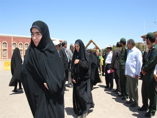 اعزام دانشجویان دانشگاههای قاین به اردوی راهیان نور + تصاویر