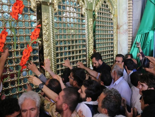 رونمایی از پنجره فولاد حرم بانوی کرامت+تصاویر