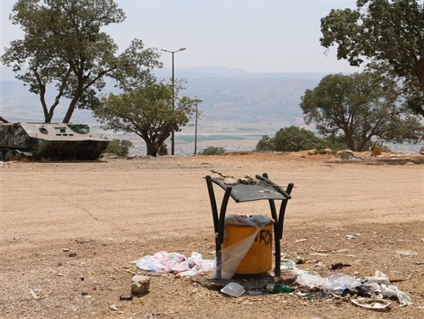 پارک جنگلی یاسوج در محاصره زباله‌ها+تصاویر