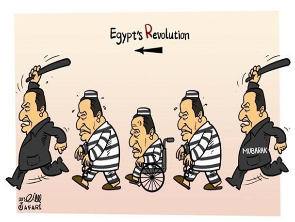 کاریکاتور/ انقلاب مصر !