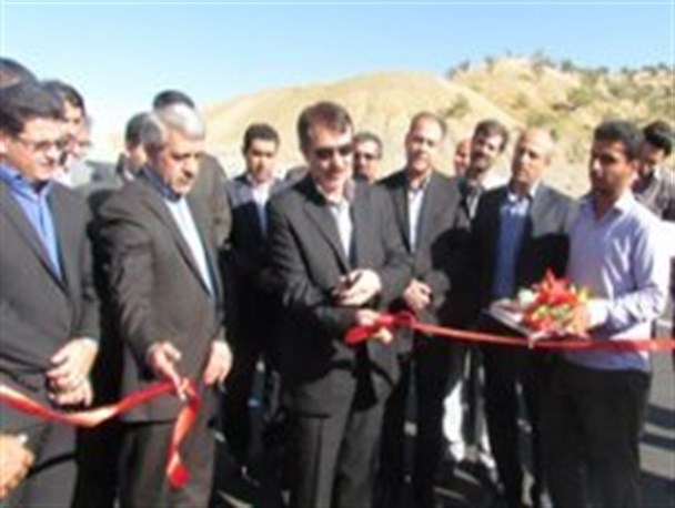 فاز اول پروژه تکمیلی جاده ایلام - میشخاص افتتاح شد
