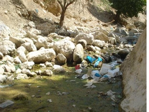 حاشیه رودخانه تنگ فارتق کهگیلویه در آستانه فاجعه زیست محیطی+تصاویر