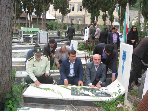 تجدیدمیثاق دولتمردان تالشی با آرمان های شهدا