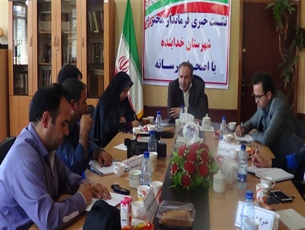 بهره برداری و یا کلنگ زنی 201 پروژه عمرانی در خدابنده