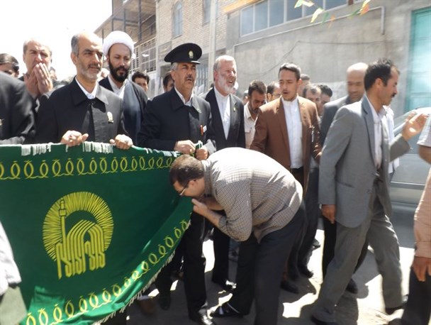 حضور کاروان زیر سایه خورشید در شهرستان سراب