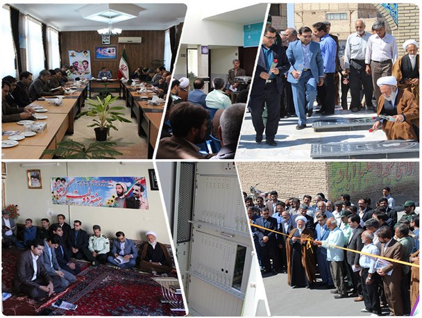دیدار دولتمردان خلیل آباد با امام جمعه و گلباران مزار شهدای دهنو + تصاویر