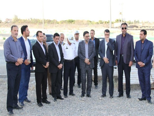 عملیات اجرایی پاسگاه انتظامی شهرک خاتم الانبیاء (ص) آغاز شد