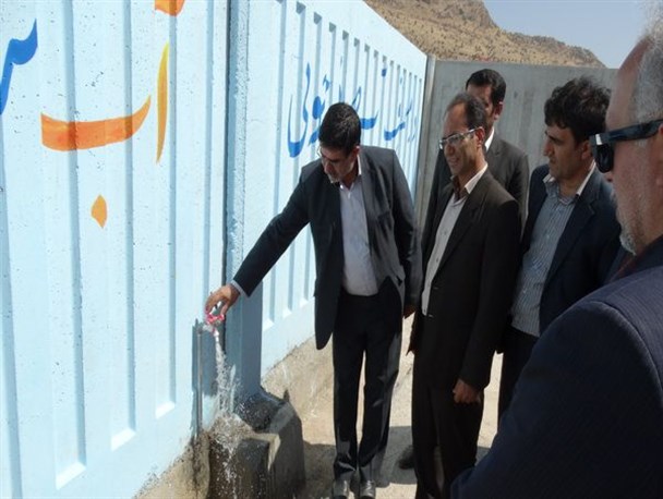 افتتاح مجتمع آبرسانی شوراب شهرستان چگنی
