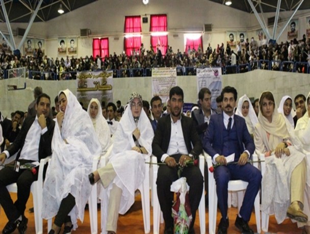 جشن ازدواج 450 زوج جوان در شاهرود برگزار شد+تصاویر