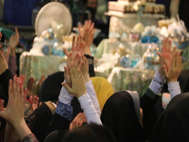 جشن پاتختی حضرت زهرا(س) در قم برگزار شد+تصاویر