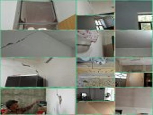 تصاویری از خسارت زلزله در رابر
